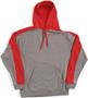 J America Polyester Fleece Sport Hooded Sweatshirt