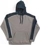 J America Polyester Fleece Sport Hooded Sweatshirt