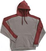 J America Polyester Fleece Sport Hooded Sweatshirt