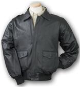 Burk's Bay Napa Leather Bomber Jacket