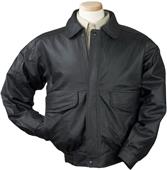 Burk's Bay Buffed Leather Bomber Jacket