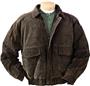 Burk's Bay Suede Leather Bomber Jacket