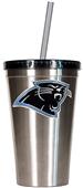 NFL Carolina Panthers 16oz Tumbler with Straw
