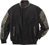 Burk's Bay Wool & Leather Mossy Oak Jacket