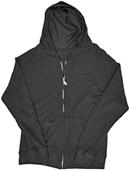 J America Womens Vanity Slub Full Zip Hoodie