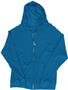 J America Womens Vanity Slub Full Zip Hoodie