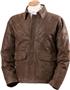 Burk's Bay Napa Leather Casual Coat