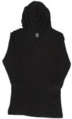 J America Womens Vanity 3/4 Sleeve Hooded Tee J America Womens Vanity 3/4 Sleeve Hooded Tee