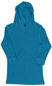 J America Womens Vanity 3/4 Sleeve Hooded Tee J America Womens Vanity 3/4 Sleeve Hooded Tee