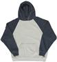 J America Vintage Heather Hooded Sweatshirts