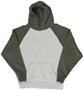 J America Vintage Heather Hooded Sweatshirts