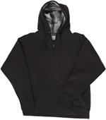 J America Vintage Plaid Lined 1/4 Zip Hoodies