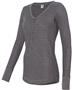J America Womens Vanity Thermal Henley
