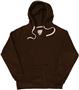J America Womens Sydney Brushed Hooded Sweatshirt