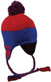 OC Sports Cotton/Acrylic Knit Beanie with Earflaps