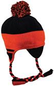 OC Sports Cotton/Acrylic Knit Beanie with Earflaps