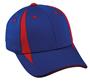 Bamboo Charcoal Cap with Contrasting Inserts
