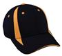 Bamboo Charcoal Cap with Contrasting Inserts