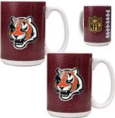 NFL Cincinnati Bengals Gameball Mug (Set of 2)