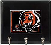 NFL Cincinnati Bengals Wood Keyhook Rack
