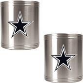 NFL Dallas Cowboys Stainless Steel Can Holders
