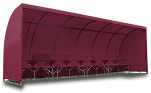 BURGUNDY W/GRASS (ANCHORS)