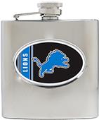 NFL Detroit Lions 6oz Stainless Steel Flask