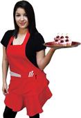 ROCKPOINT Ruffled Lady Apron