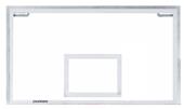 FIBA Center-Strut Basketball Glass Backboard FIBA Center-Strut Basketball Glass Backboard
