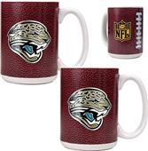 NFL Jacksonville Jaguars Gameball Mug (Set of 2)