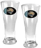 NFL Jacksonville Jaguars 2 Piece Pilsner Glass Set