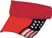 ROCKPOINT Stars and Stripes Freedom Visor ROCKPOINT Stars and Stripes Freedom Visor