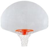 Porter Fan Natural Aluminum Basketball Backboard