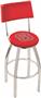 North Carolina State Univ Swivel Back Bar Stool