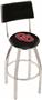 Holland Oklahoma University Swivel Back Bar Stool