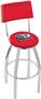 Univ of Alabama Elephant Swivel Back Bar Stool