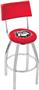 University Georgia Bulldog Swivel Back Bar Stool