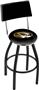 University of Missouri Swivel Back Bar Stool