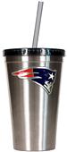 NFL Patriots 16oz Tumbler with Straw
