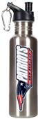 NFL Patriots Steel Water Bottle