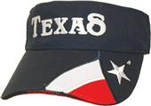 ROCKPOINT Texas Visor w/Texas Embroidery ROCKPOINT Texas Visor w/Texas Embroidery