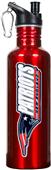 NFL Patriots Red Stainless Water Bottle