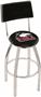 Univ of Northern Illinois Swivel Back Bar Stool