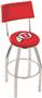 University of Utah Swivel Back Bar Stool
