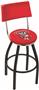 Univ of Wisconsin Badger Swivel Back Bar Stool