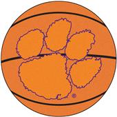 Fan Mats Clemson University Basketball Mat Fan Mats Clemson University Basketball Mat