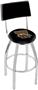 Western Michigan University Swivel Back Bar Stool