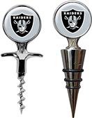 NFL Oakland Raiders Cork Screw & Bottle Topper