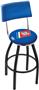 United States Coast Guard Swivel Back Bar Stool