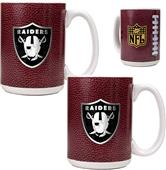 NFL Oakland Raiders Gameball Mug (Set of 2)